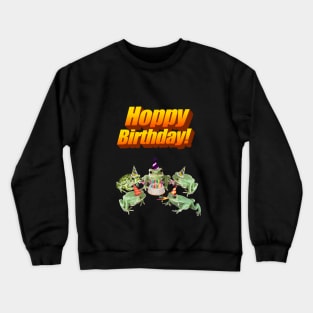 Hoppy Birthday Crewneck Sweatshirt